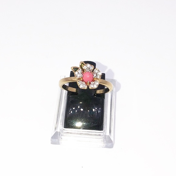 Juicy Couture Jewelry - Juicy Couture Gold-plated Pave Ring
